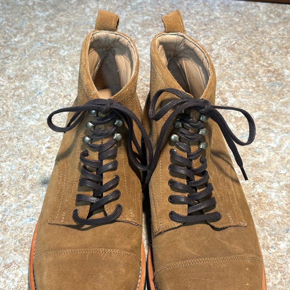 Rhode Men's Huckberry Portland Mojave Suede Vibram Sole Leather Shoes Size 13M - Picture 2 of 14